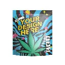 1 Pound Custom Weed Bag – Smell-Proof, ATSM Certified, Fully Customizable