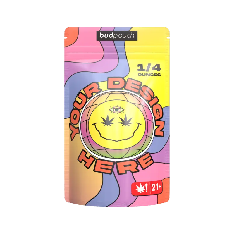 1/4 Ounce Custom Weed Bag – Smell-Proof, ATSM Certified, Fully Customizable