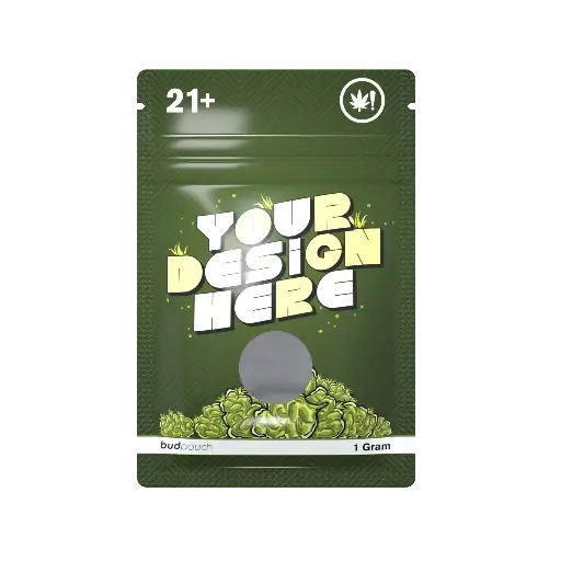 [BP-1] 1 Gram Custom Weed Bag – Smell-Proof, ATSM Certified, Fully Customizable