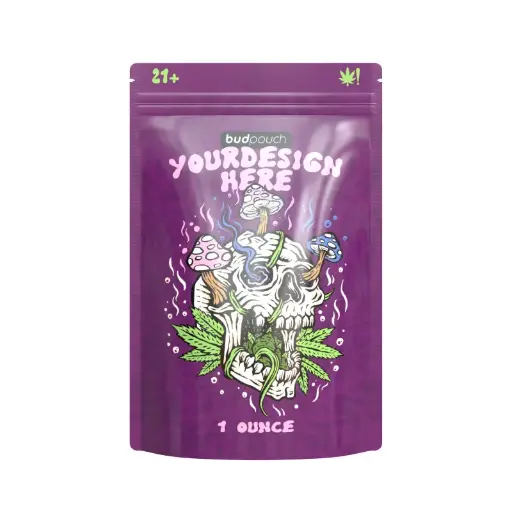 [BP-5] 1 Ounce Custom Weed Bag – Smell-Proof, ATSM Certified, Fully Customizable