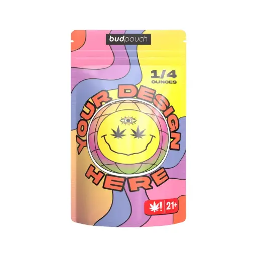 [BP-3] 1/4 Ounce Custom Weed Bag – Smell-Proof, ATSM Certified, Fully Customizable